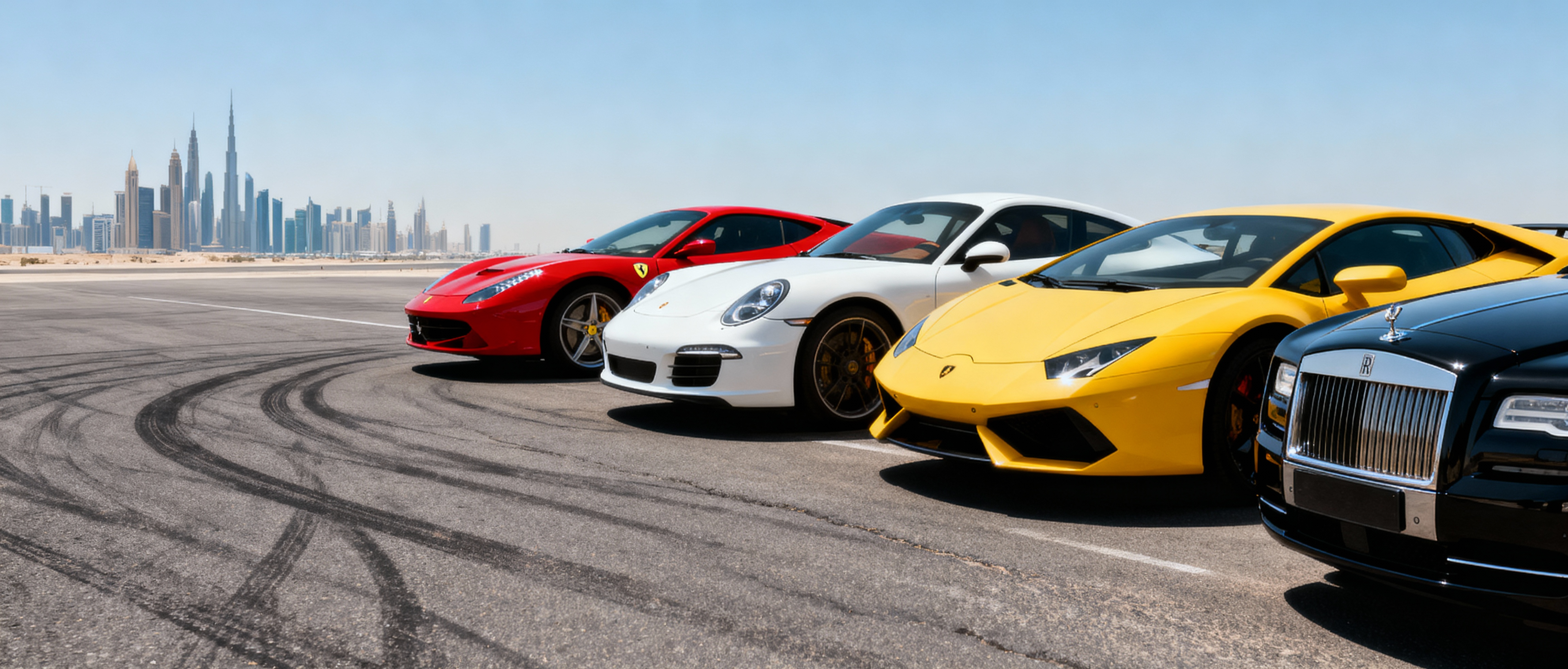 Luxury car brands showcase